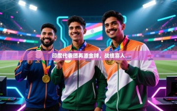 印度代表团再添金牌，战绩喜人